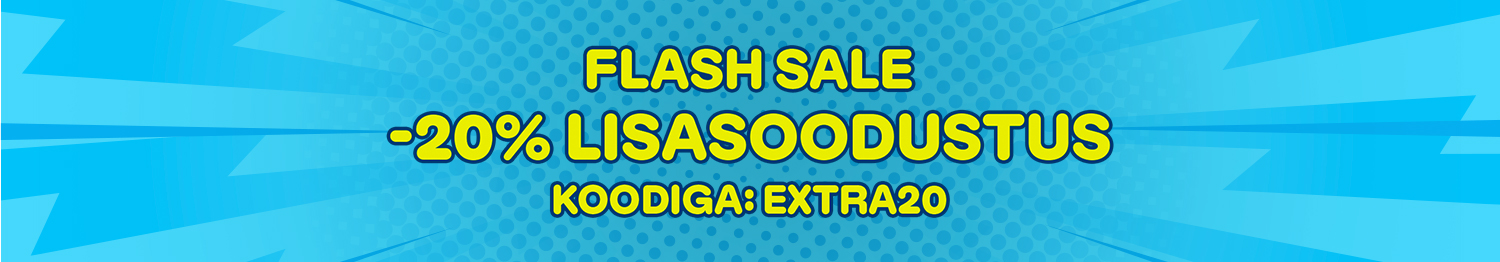 Flash Sale Crocs.com.ee &ndash; ainult t&auml;na lisaks 20% allahindlus K&Otilde;IGEGA koodiga EXTRA20. &Auml;ra j&auml;ta kasutamata ja s&auml;&auml;sta kohe!